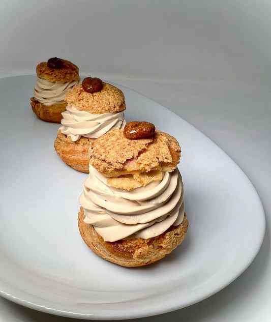 French Choux - Coffee/Praline