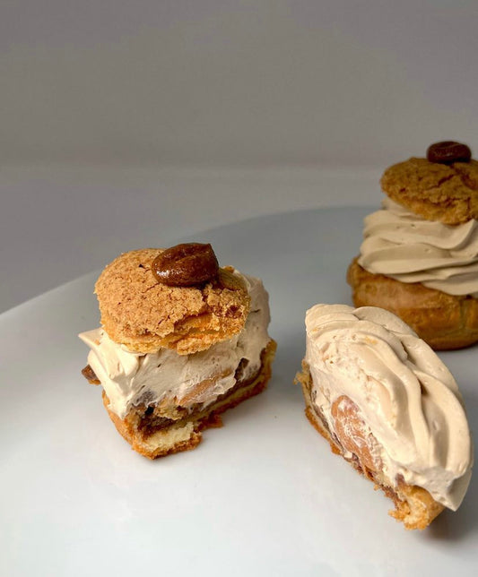 French Choux - Coffee/Praline